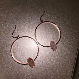 Kendra Scott hoop earrings